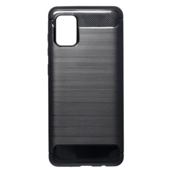 Silikónové puzdro na Samsung Galaxy S21 Ultra 5G Carbon TPU čierne