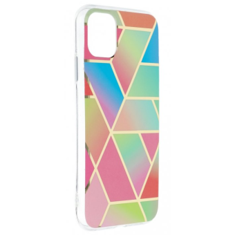 Silikónové puzdro na Apple iPhone 12 Pro Max Forcell MARBLE COSMO vzor 04