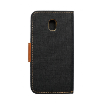 Diárové puzdro na Samsung Galaxy A02s A025 Canvas Book čierne
