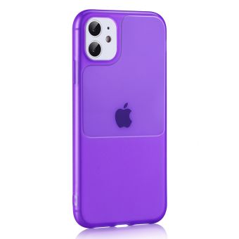 Silikónové puzdro na Samsung Galaxy A21s A217 Protect Window TPU fialové