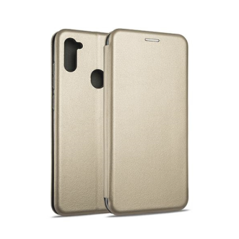 Diárové puzdro na Samsung Galaxy A11 Smart Diva Beline ružovo-zlaté