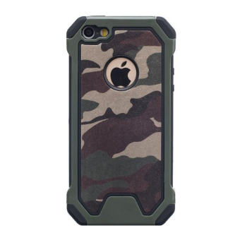 Silikónové puzdro Army Camouflage TPU pre iPhone 12 Pro Max zelené