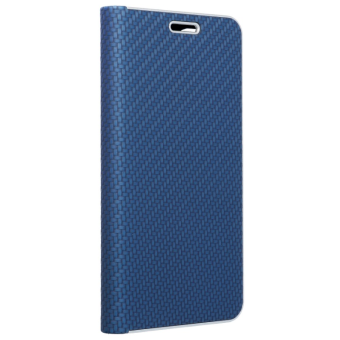 Diárové puzdro na Huawei P Smart 2019 Forcell Luna Carbon modré