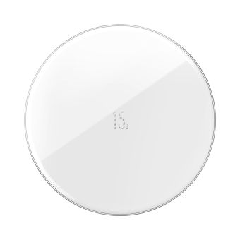 Bezdrôtová nabíjačka Baseus SIMPLE WXJK-B02 15W biela