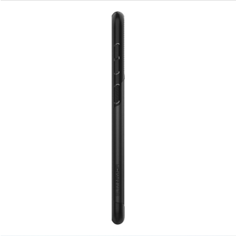 Odolné puzdro na Samsung Galaxy A12 Spigen Slim Armor metal-čierne