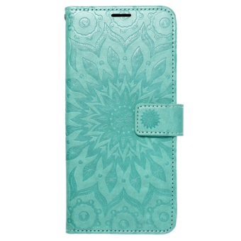 Diárové puzdro na Samasung Galaxy A02s Forcell MEZZO mandala zelené