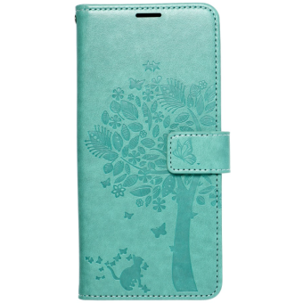 Diárové puzdro na Samsung Galaxy A32 Forcell MEZZO tree zelené 