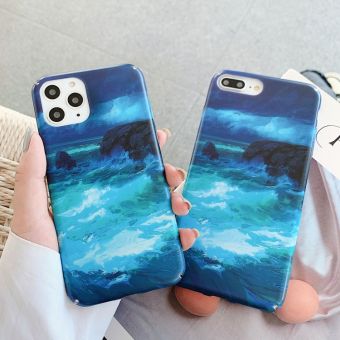 Plastové puzdro na Apple iPhone 12/12 Pro Vlny