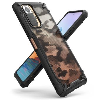 Odolné puzdro na Xiaomi Redmi Note 10 Pro Ringke Fusion čierne