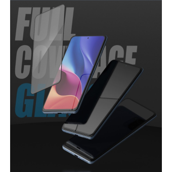 Tvrdené sklo na Xiaomi Poco F3 Ringke Invisible Defender celotvárové čierne