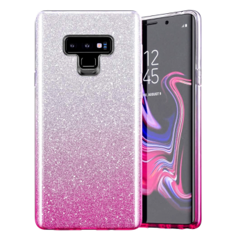 Silikónové puzdro na Samsung Galaxy A22 Shine Bling ružové