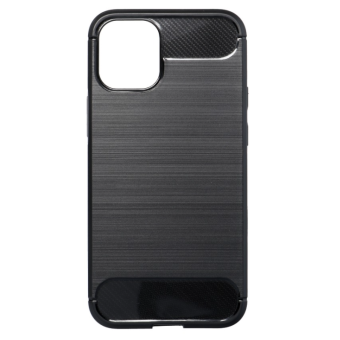 Silikónové puzdro na Apple iPhone 13 Pro Forcell Carbon čierne