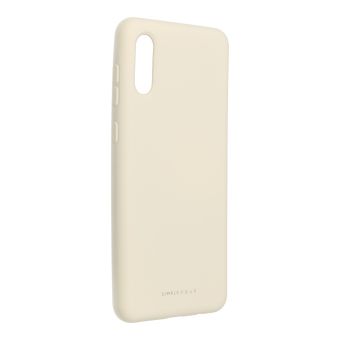 Silikónové puzdro na Samsung Galaxy A02 Roar Space biele