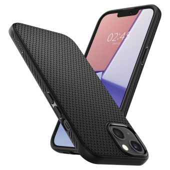 Odolné puzdro na Apple iPhone 13 Mini Spigen Liquid Air matte black