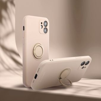 Silikónové puzdro na Samsung Galaxy A52/A52 5G Roar Amber ružové