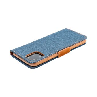 Diárové puzdro na Xiaomi Redmi 9A/9AT/9i Canvas modré
