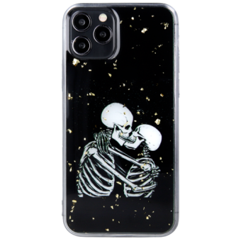Silikónové puzdro na Samsung Galaxy A03s A037 Romantic Skeletons 1