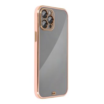 Silikónové puzdro na Apple iPhone 13 Pro Forcell LUX ružové