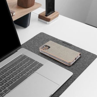 Diárové puzdro na Samsung Galaxy A53 5G A536 Forcell Luna Gold strieborné