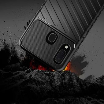 Odolné puzdro na Samsung Galaxy A02e Thunder čierne