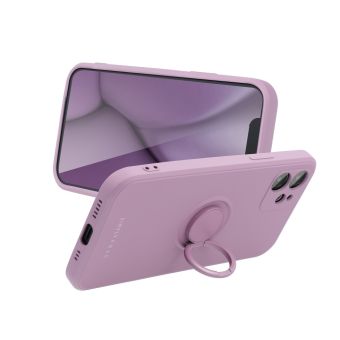 Silikónové puzdro na Samsung Galaxy A13 5G Roar Amber fialové