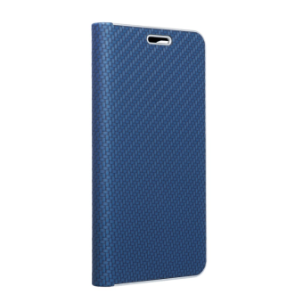 Diárové puzdro na Samsung Galaxy A13 A135 Forcell LUNA Carbon modré