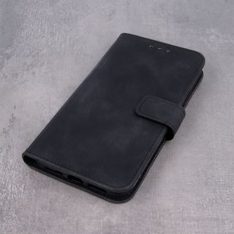 Diárové puzdro na Samsung Galaxy S21 FE G990 5G Smart Velvet čierne