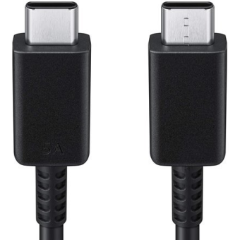 Kábel Samsung EP-DX510JBE, USB-C na USB-C 5A, 1.8m, čierny (Blister)