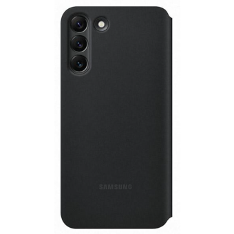 Diárové puzdro Samsung na Samsung Galaxy S22+ 5G S906 EF-ZS906CBE Clear View čierne