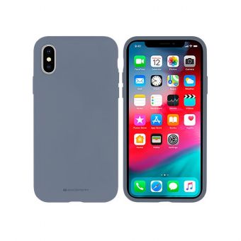 Silikónové puzdro na Samsung Galaxy S22 Ultra 5G Mercury Silicone levanduľové