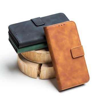 Diárové puzdro na Xiaomi Redmi Note 11/11S Tender hnedé