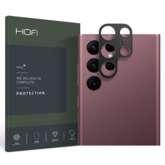 Tvrdené sklo na fotoaparát na Samsung Galaxy S22/S22+ Hofi Alucam čierne