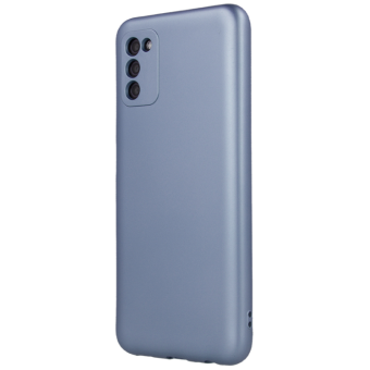 Silikónové puzdro na Motorola Moto E30/E40 Metallic svetlomodré