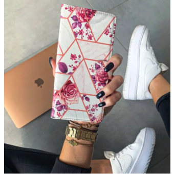 Diárové puzdro na Samsung Galaxy A33 A336 5G Tech-protect kvety