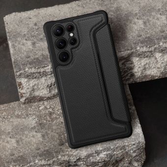 Diárové puzdro na Samsung Galaxy A22 5G A226 Forcell RAZOR čierne