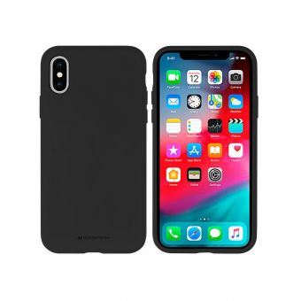 Silikónové puzdro na Samsung Galaxy A53 5G A536 Mercury Silicone čierne
