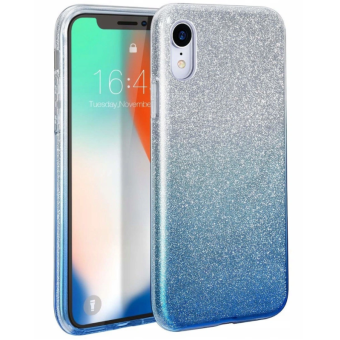 Silikónové puzdro na Xiaomi Redmi Note 11 Pro 4G/5G Shine Bling TPU strieborno-modré