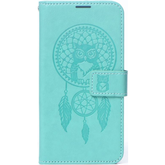 Diárové puzdro na Xiaomi Redmi Note 11/11S Forcell MEZZO Lapač snov zelené
