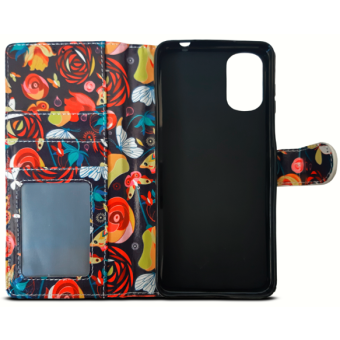 Diárové puzdro na Xiaomi Redmi Note 11 Pro 4G/5G Licence ART Book kvety a motýle