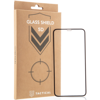 Tvrdené sklo na Apple iPhone 14 Tactical Shield 5D celotvárové čierne