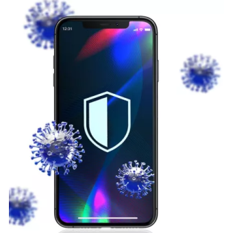 Tvrdené sklo na Apple iPhone 13 Pro Max/14 Plus 3MK Hardy celotvárové čierne