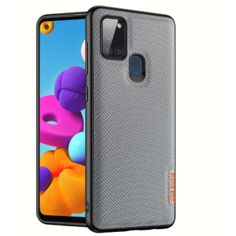 Plastové puzdro na Samsung Galaxy A21s A217 Dux Ducis Fino sivé