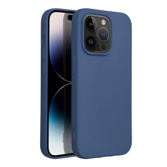 Silikónové puzdro na Apple iPhone 14 Pro Forcell Silicone Lite modré