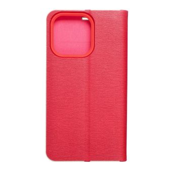 Diárové puzdro na Apple iPhone 14 Pro Forcell LUNA Gold červené