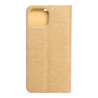 Diárové puzdro na Apple iPhone 14 Pro Max Forcell LUNA Gold zlaté