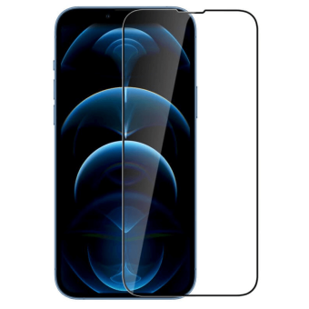 Tvrdené sklo na Apple iPhone 14 Plus Nillkin 2v1 HD Full Screen čierne