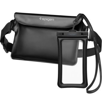 Sada vodeodolných puzdier Spigen Aqua Shield A621, 1 x cross body  Plus 1 x obal na telefón