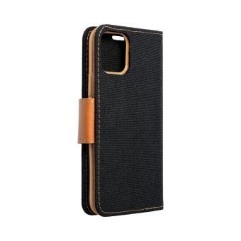Diárové puzdro na Samsung Galaxy A23 A235/A236 5G Canvas čierne