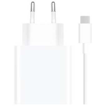 Sieťová nabíjačka Xiaomi MDY-11-EZ, USB-A 33W + USB-C kábel, biela