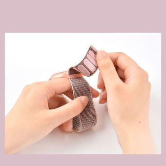 Detský náramok na Apple AirTag Tech-protect Nylon limetková
